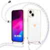 Case - Cute - iPhone 15 Plus - Shockproof - Anti-scratch - Flexible - White