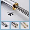 Rubber Flat Gasket Screw Washer Hose Plumbing Faucet Seal Washer Waterproof Sealing O-Rings for Kitchen Bathroom