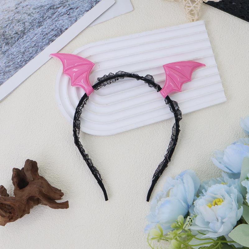 Halloween Masquerade Bat Wings Headband: Cosplay & Party Accessory