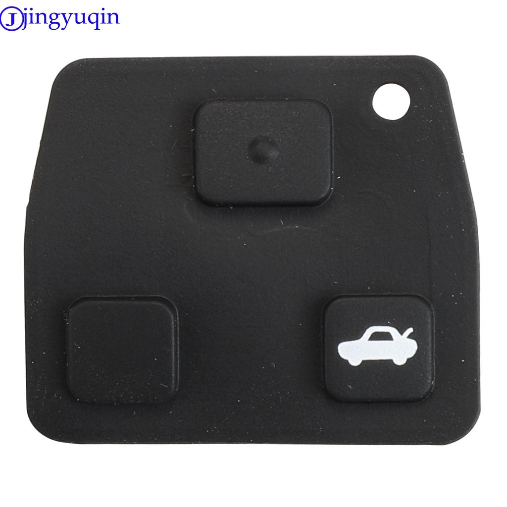 Jingyuqin 5p 2/3 Tasten Auto Fernbedienung Autoschlüsselanhänger Gummi Pad Stying Abdeckung Für Toyota /Avensis /Corolla /Lexus /Rav4