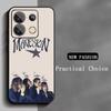 ManeS-skinS Hip Hop Design Phone Case For Redmi Note 14 13 12 11 Pro Plus S 5G 14C A3 Soft Black Phone Cover