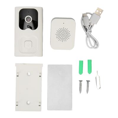 Video Doorbell 2 Way O Night Vision Motion Detection Rechargeable Door Bell for Home