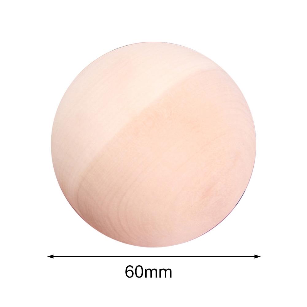 Unpainted Wooden Balls Sizes 30mm To 60mm Natural Wood Ready for Decorating