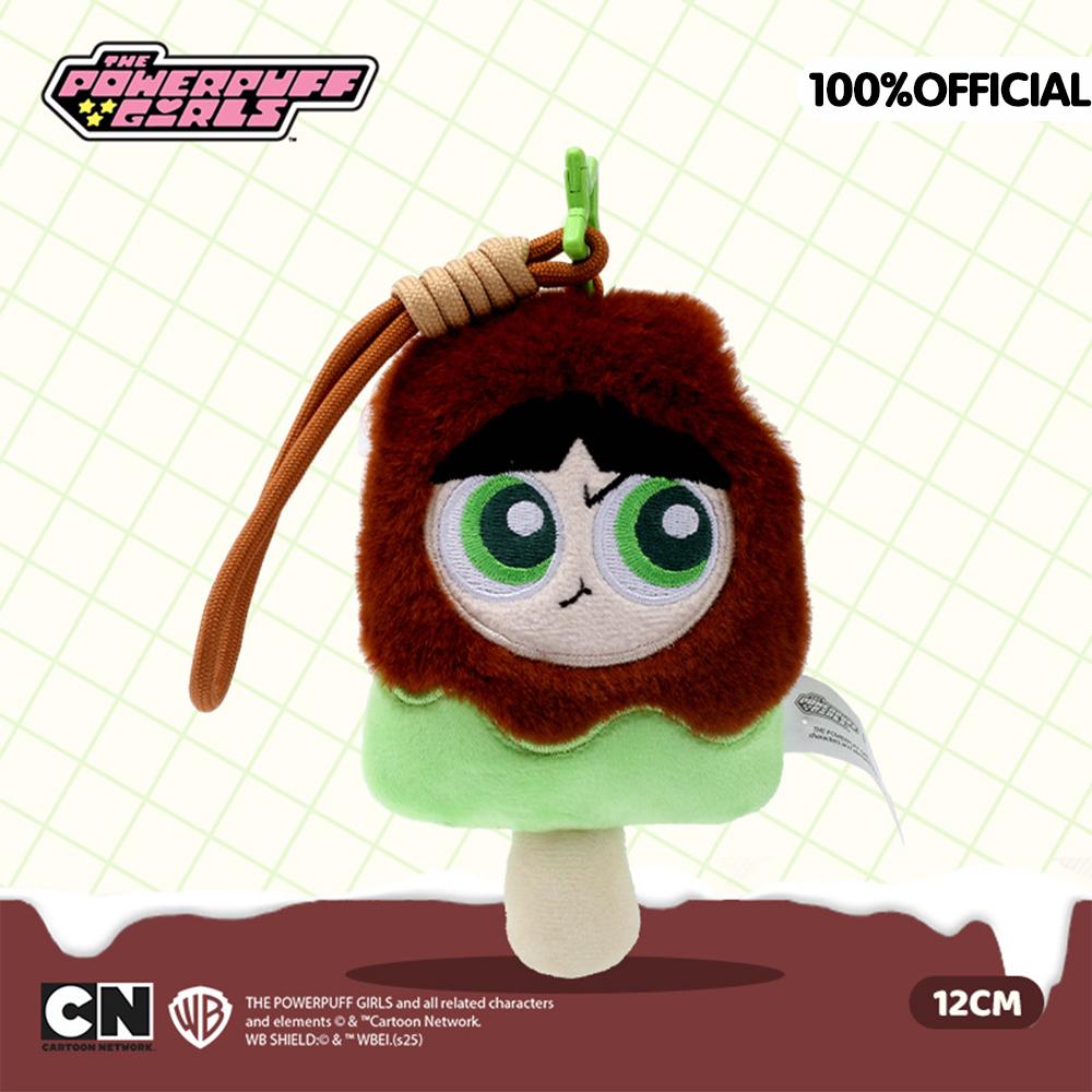 Genuine The Powerpuff Girls Plush Popsicle Series Backpack Ornaments Anime Girly Heart Cute Plush Toys Keychain Girls Gifts