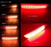LED Reflectors with Reflector Vehicle Inspection and Flowing Turn Signal Set of Compatible with Toyota Alphard Series Toyota Vellfire Series Toyota
