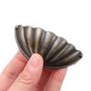 Wardrobe Cupboard Furniture Fittings Vintage Drawer Knobs Door Handles Shell Shape Cabinet Pulls