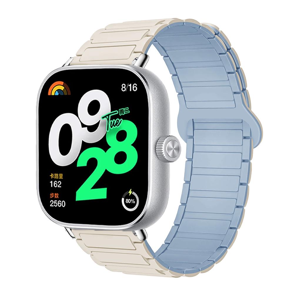 Magnetický náramek pro řemínek Redmi Watch 4 Silikonové pásky pro Xiaomi Mi Band 8 9 pro Řemínek k hodinkám Vyměnitelné příslušenství Correa