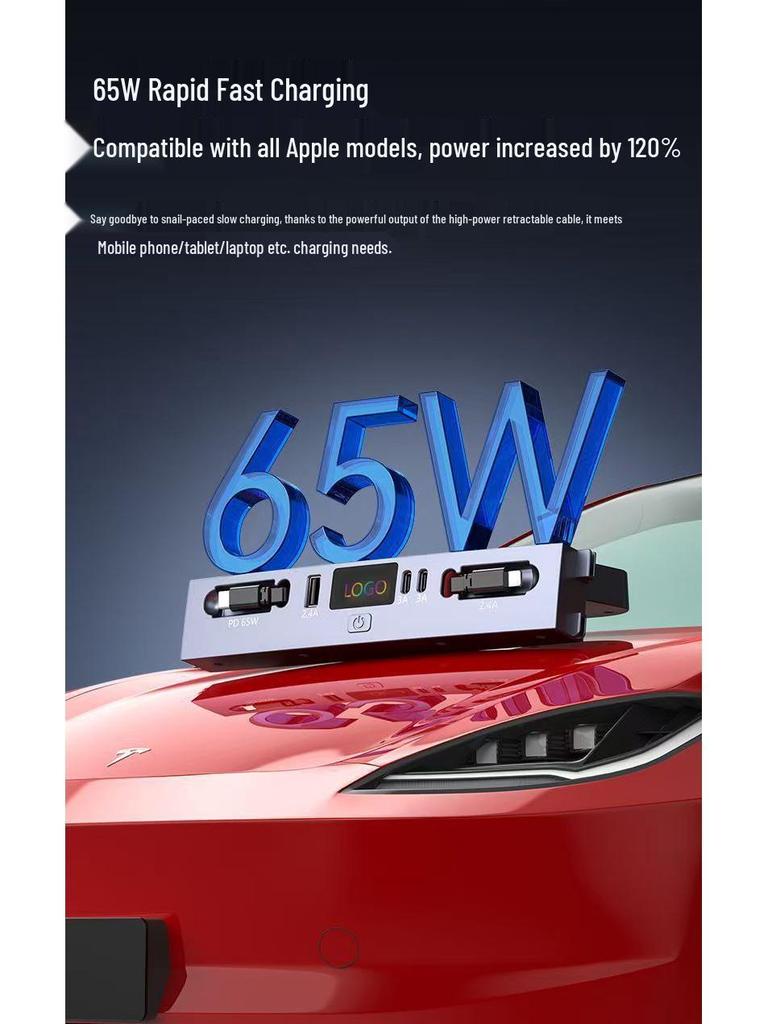 PD Fast Charging Multifunctional Dock for Tesla Model 3/Y