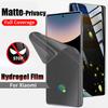 Xiaomi Redmi Note 14 13 12 11 10 Pro Plus  12s 11s 10s 14C 13C 12C 10C Matný soukromý měkký hydrogelový film chránič obrazovky