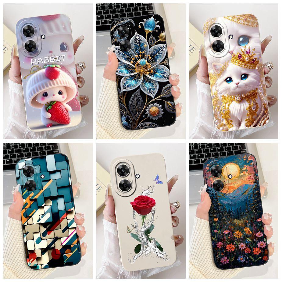 For Realme Note 60 Case RMX3933 Cool Machine Fashion Painted Cover Soft TPU Phone Case For Realme Note 60X Note60 Narzo N61 Bags