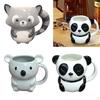 Ceramic Coffee Mug Adorable Tea Cup Novelty Milk Juice Morning Animal Porcelain
