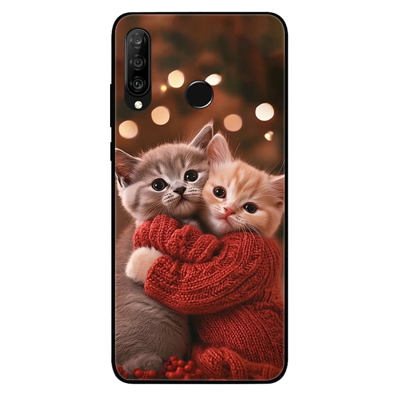 For Huawei P30 Lite Case Cover 6.15 inch Soft TPU Phone Case For Huawei P 30 lite Bumper Cover For Huawei P30 lite Coques Fundas