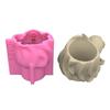 Rose Girl Concrete Silicone Pot Mold Succulent Flowerpot Clay Cement Plaster Molds DIY Home Garden Flower Pots Mould
