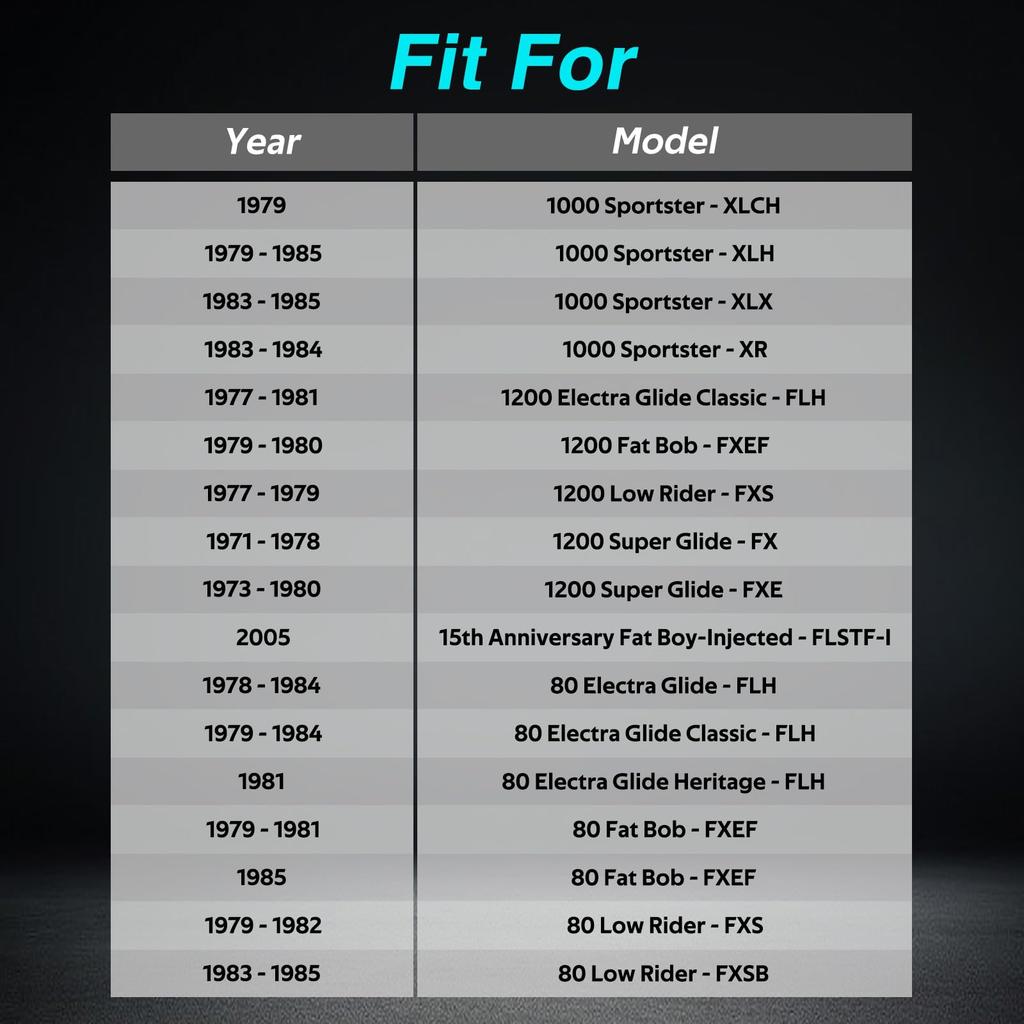 KPALAG Hydraulic Rear Brake Light Switch Softail, Heritage, Sportster, Fat Bob, Low Rider, Electra Glide Compatible #: DS-272191