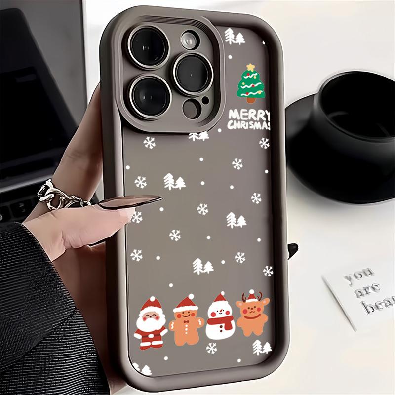 Case for Redmi Note 13 4G Snowflakes Christmas Case for Xiaomi Redmi Note 14 12 Pro Plus 5G 12S 11S 11 10S 10 13C 12C 14C Cover