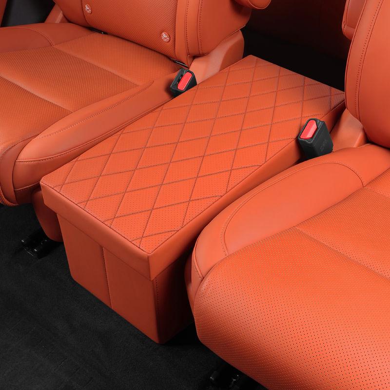 Compatible with Jishi 01 Second-Row Center Storage Box for Car Interior