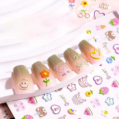 Manikyr – Nagelklistermärke
