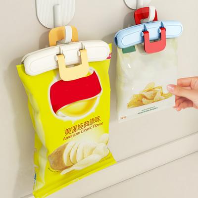 Snack Bag Clip Multifunctional Sealing Clips for Snack Bags Seasoning Tea Flour Bags Strong Airtight Seal Easy One-Hand Operation Plastic