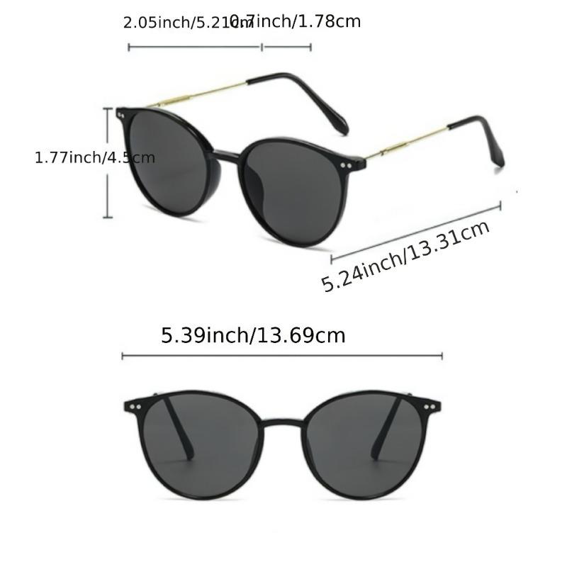 Classic Retro Round Women's Fashionable Glasses
