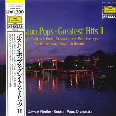 LP Record ARTHUR FIEDLER, BOSTON POPS - Boston Pops Greatest Hits II MGW5258 GRAMMOPHON - Japan Classical Used