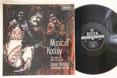 Disque LP ISTVAN KERTESZ, LONDON SYMPHONY ORC - Musique de Kodaly SXL6136 DECCA UK Classique Occasion