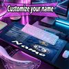Custom Name Personalized Chelsea Football Club Pattern Mousepad, Laptop PC Desk Mat, Decorative Desk Mat for Home Keyboard Pad Gift