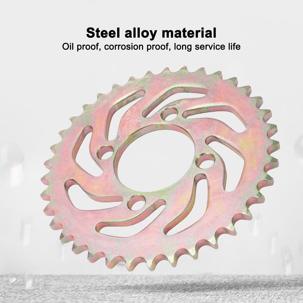 420 31T Rear Sprocket Replacement Chain Sprocket for DIY Go Kart ATV Light Motorcycle