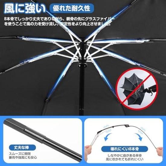 Sunshade Folding Umbrella 2026 Model Stage Storage8 Ribs Rain Shine Use Lightweight Compact One-Touch Automatic Open Close Wind Resistant Design UV