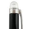 Excellent MONTBLANC Ballpoint pen Starwalker Resin White Star Twist Type Black Used