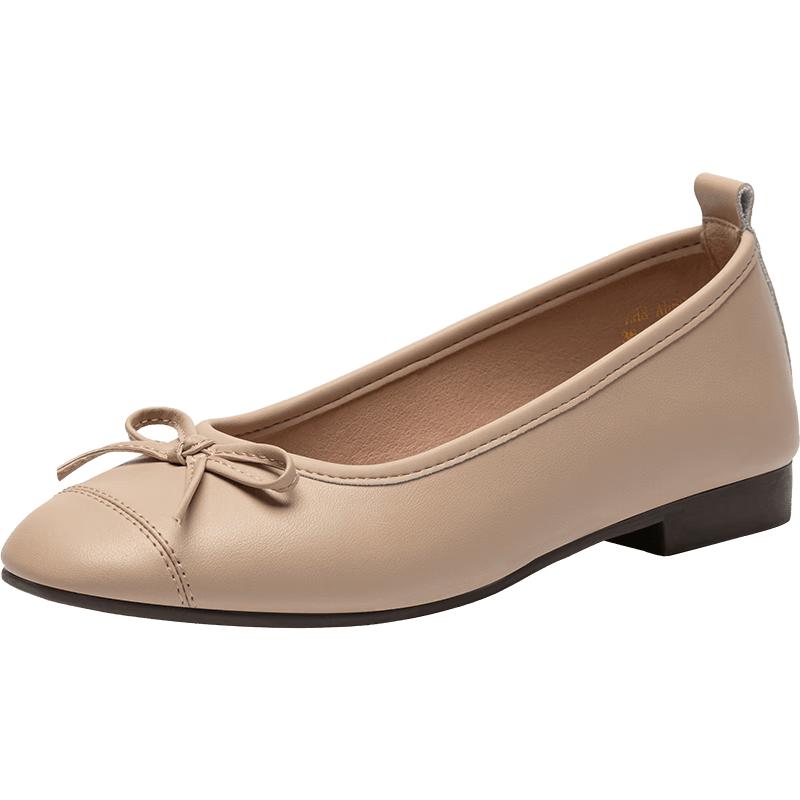 ZHR Women s Ballet Flats with Bow (AH606) M