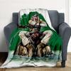 Tropical Mission Flannel Blanket Throw Blanket Soft Warm Sofa Bed Camping Car home Decor Unique Christmas Gift C930366