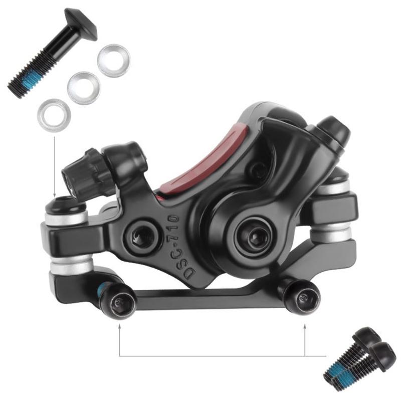 Bicycles Front and Rear Disc Brake Caliper Bilateral Caliper Disc Brake Cable Brake Mountain Bike Mechanical Disc Brake