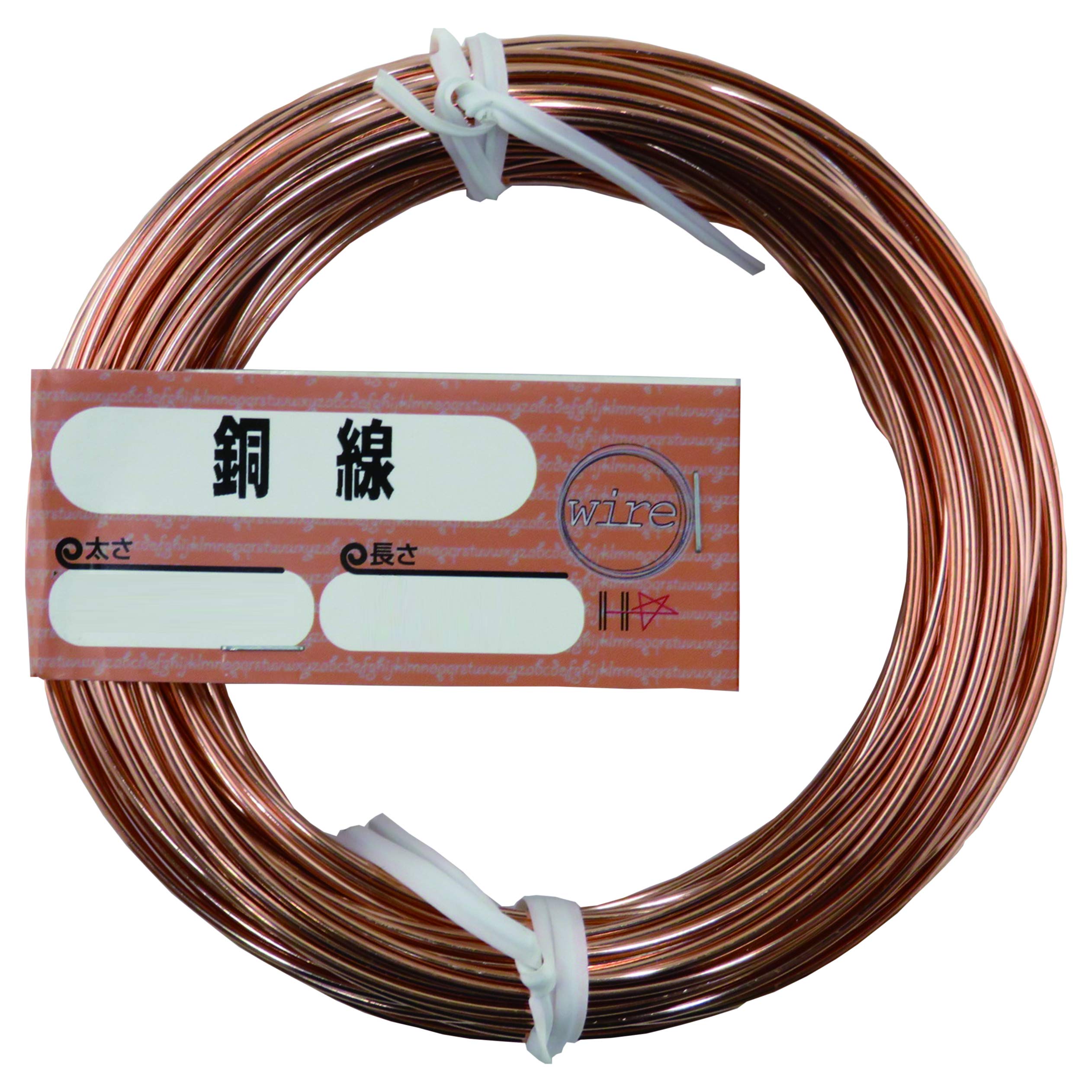 

DAIDOHANT Copper Wire x 20m 10155915 (Soft) [Electrolytic Copper] [Thickness] #16 (1.6 mm) [Length] мідний