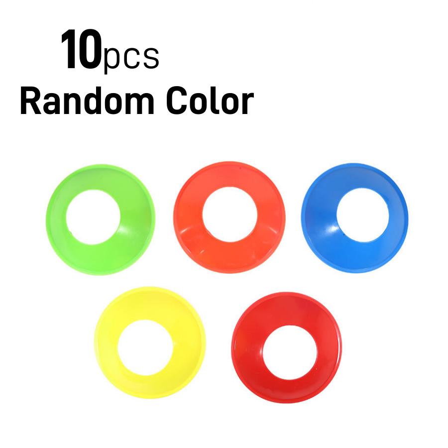 Hot Sale 5/10pcs Soccer Training Sign Dish Pressure Resistant Cones Marker Discs Bucket Outdoor Basketball Football Sports