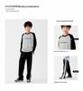 DK Kids' Retro Contrast Wide-Leg Pants – Autumn Casual Sportswear for Girls & Boys