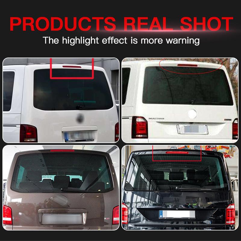 1PC LED High Level Third Brake Stop Light Lamp For VW Transporter T5 2003-2015 LED Center High Mount Stop Light Red Bulbs 12V