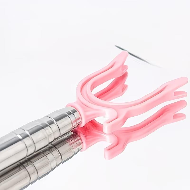 Telescopic Clothes Pole Retractable Adjustable Length Non-Slip Hanging Clothes Hanger For Closet Laundry Hanging Tool
