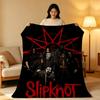 Band S-Slipknot Throw High-Density Short Plush Blanket Soft Skin-Friendly for Sofa Nap Air-Conditioned Room