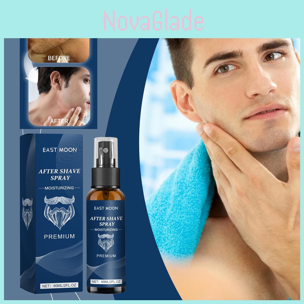 East Moon Moisturizing Men's Care Spray For Soothing Redness And Hydration 60ml