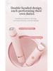 Dual-Head Women's Electric Epilator and Pubic Hair Trimmer