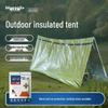Blue Sail High-Grade Quick Setup Wilderness Survival Tent: Wear-Resistant Outdoor Self-Rescue Tent In Stock