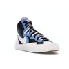 Sacai x Nike Blazer Mid Černá Modrá Unisex Tenisky Univerzitní Modrá Plátno Bílá BV0072-001