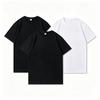 3PCS Summer Cotton T-shirt Men Women T-shirts Fashion Harajuku Short-sleeves Solid Color Tops