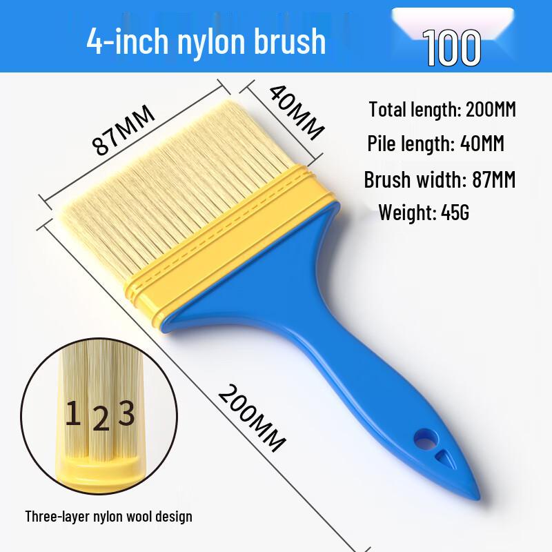 Nylon Bristle All-Purpose Brush