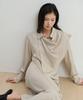Towave Layer Shirt Dress_Khaki Beige