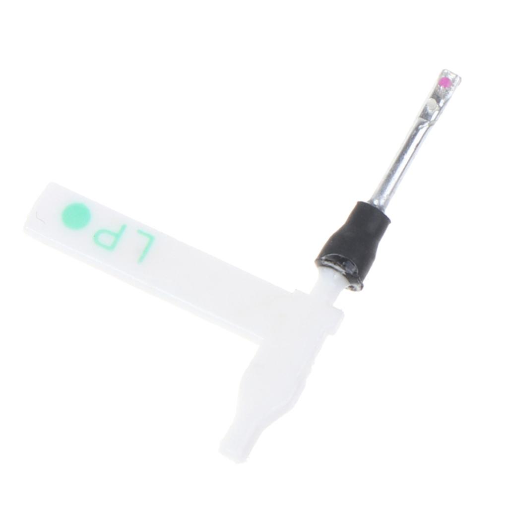 Pack of 5 Phonograph Needle Record Player Needle Phonograph Replacement Part Turntable Styluses Suitable for Players