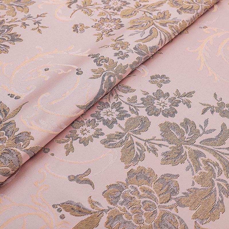 

Vintage Song brocade Jacquard Silk Fabric For Handmade DIY Sewing Jacket vest Outerwear Fabric Patchwork Fashion Material 100x150cm розовый