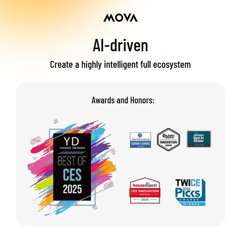 Mova Fresh 20 Vision AI Visual Sonic Electric Toothbrush Set