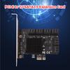 PCI-Express X1 To SATA 3.0 Expansion Card Controller Adapter Riser Expansion Card SA3112J PCIE Adapter 12 Port 6Gbps