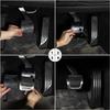 TOYCIDFG Pedals Cover Set Non-Slip Accelerator and Brake Pedals Cover Compatible with Alfa Romeo Giulia Stelvio 2017-2021 and Maserati Grecale, Car
